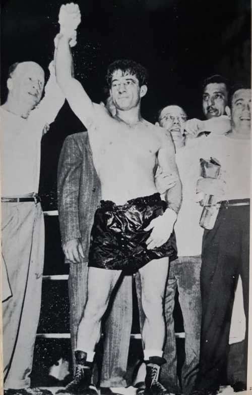 Rocky Graziano Somebody up there likes me Boxing First Edition