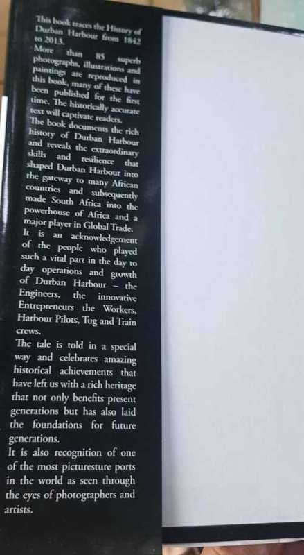 Durban Harbour History from 1842, special souvenir issue, First Edition by Stewart Freedman