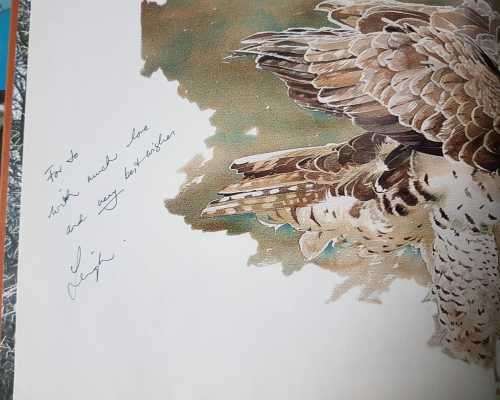 Lulu Phezulu SIGNED BY Leigh Voigts and another signature African Album