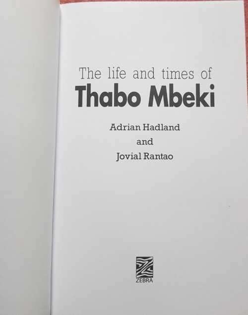 Mbeki AND Anton Rupert First Editions ANC