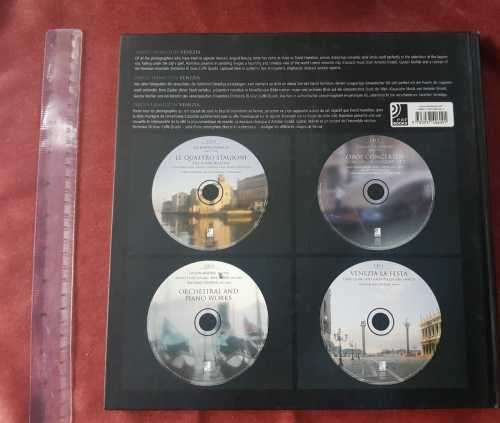Rare Venezia Hardcover coffee table book includes four CD by David Hamilton