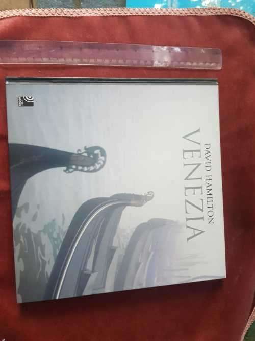 Rare Venezia Hardcover coffee table book includes four CD by David Hamilton