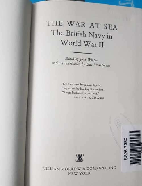 British Navy in World War II WW2 Arc Royal Bismark Tirpitz Hood War at Sea