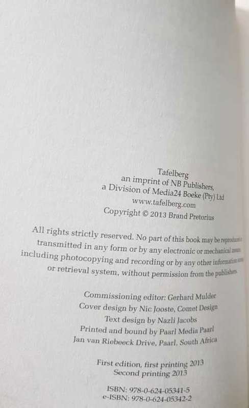 God Spies and Lies and In the Driving Seat signed by Brand Pretorius