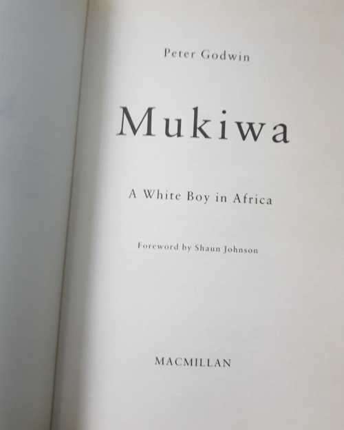 Mukiwa and As by Fire signed by author Jonathan Jansen
