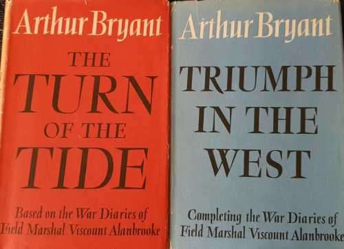 Arthur Bryant First Editions World War II WW2 The Turn of the Tide and  Triumph in the West