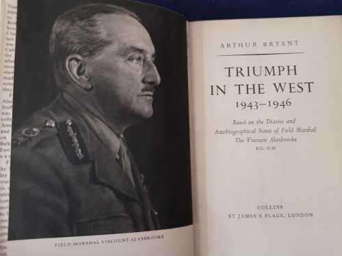 Arthur Bryant First Editions World War II WW2 The Turn of the Tide and  Triumph in the West
