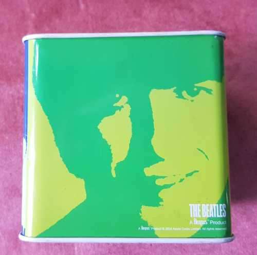 Beatles Fab Four souvenir Pop art face tin. Half Moon Bay - United Kingdom product.