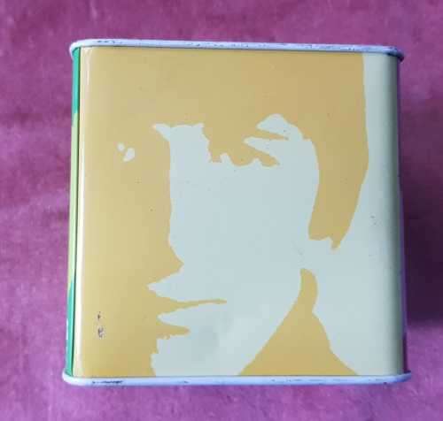 Beatles Fab Four souvenir Pop art face tin. Half Moon Bay - United Kingdom product.