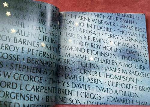 The Wall Signed copy !  Images and Offerings from the Vietnam Veterans Memorial