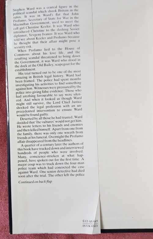 Profumo Affair An Affair of State, First Edition