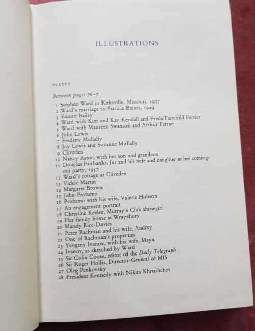 Profumo Affair An Affair of State, First Edition