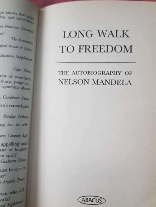 Mandela De Klerk Long Walk to Freedom