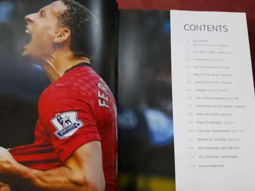 Rio Ferdinand My Decade as a Red foreword by Sir Alex Ferguson