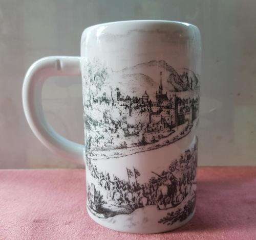 Alka Bavaria German vintage Beer mug Alboth and Kaiser, Alba-Kunst no. 1828