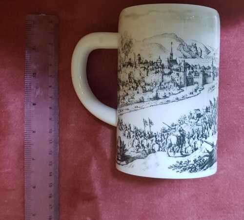 Alka Bavaria German vintage Beer mug Alboth and Kaiser, Alba-Kunst no. 1828