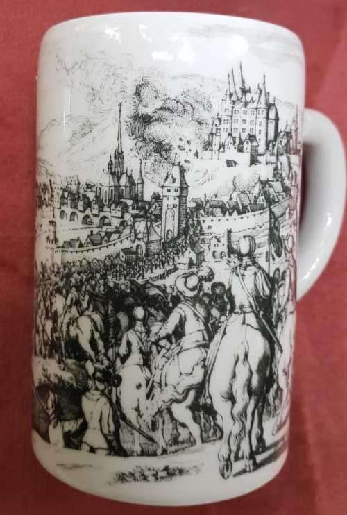 Alka Bavaria German vintage Beer mug Alboth and Kaiser, Alba-Kunst no. 1828
