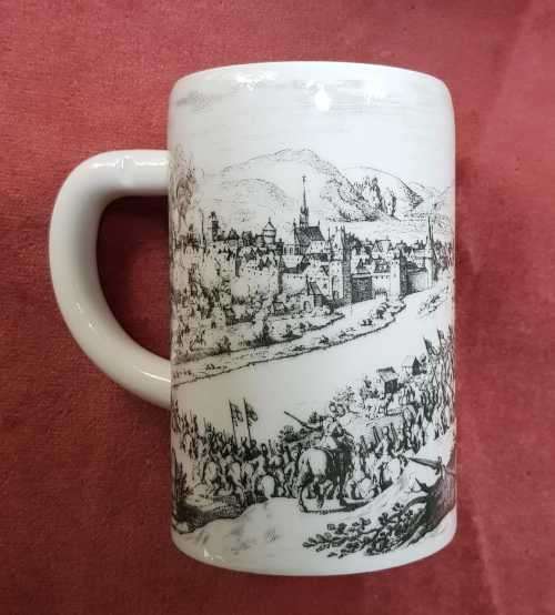 Alka Bavaria German vintage Beer mug Alboth and Kaiser, Alba-Kunst no. 1828
