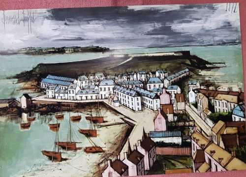 Bernard Buffet Bateaux 36 colour plates