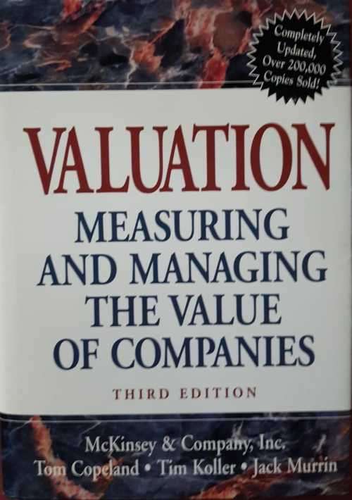 Valuation by McKinsey and Company First Edition hardcover