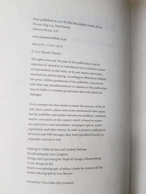 Killing Kebble signed by Mandy Weiner AND The Mini-Nuke Conspiracy