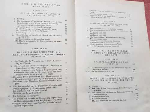 Rare Die Apartheidsgedagte by N. J. Rhoodie and H. J. Venter