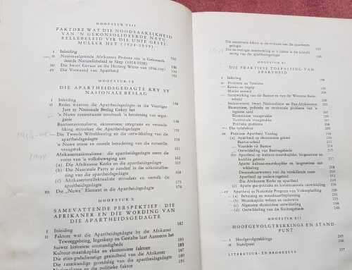 Rare Die Apartheidsgedagte by N. J. Rhoodie and H. J. Venter