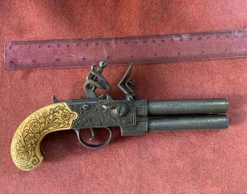 18th century non firing pirate Flintlock replica 18th century non firing pistol