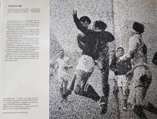 Springbok Sage A Pictorial History of Springbok rugby from 1891. 288pp., well illustrated in colour