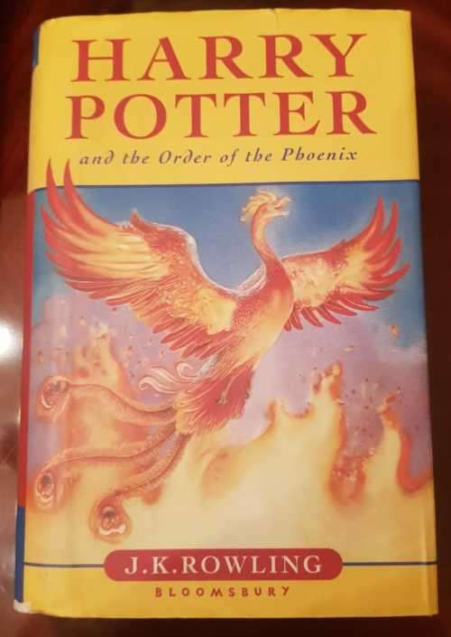 Harry Potter and The Order of The Phoenix First Edition