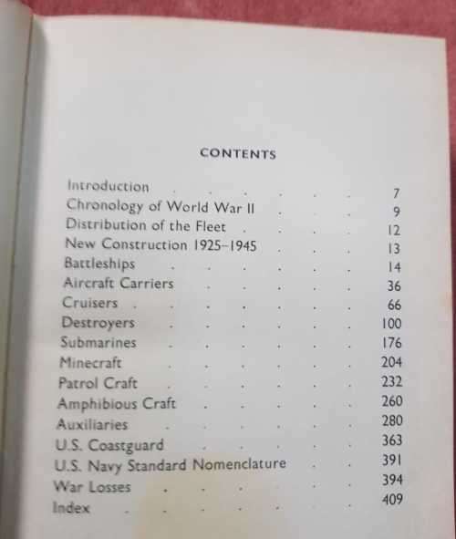 U.S. Warships of World War II WW2 Navy by Paul H. Silverstone  - hardcover