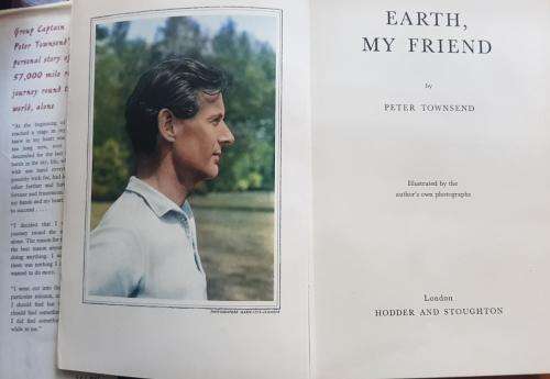 Peter Townsend Earth My Friend Group Captain Peter Townsend Rare First Edition Collectible H/cover