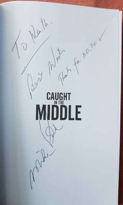Cricket Signed copy Mike Procter Caught in the Middle