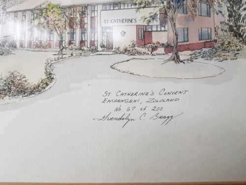 St. Catherines Convent Zululand limited edition 67 of 200 by Gwendolyn C. Bragg