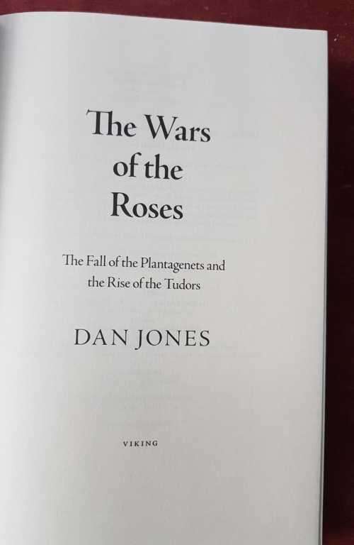 Tudors Plantagenets First Edition hardcover War of the Roses