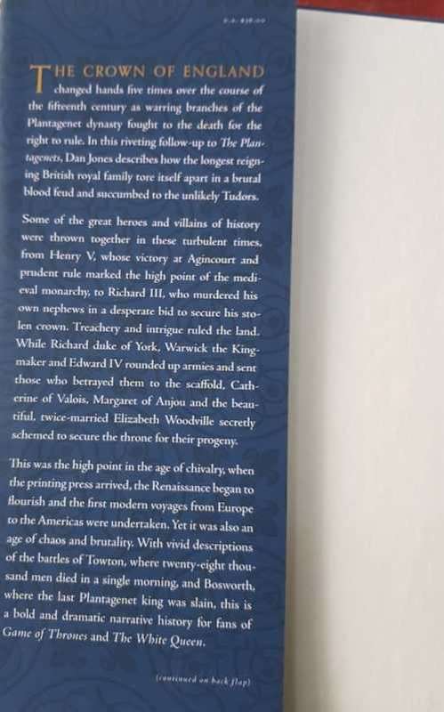 Tudors Plantagenets First Edition hardcover War of the Roses