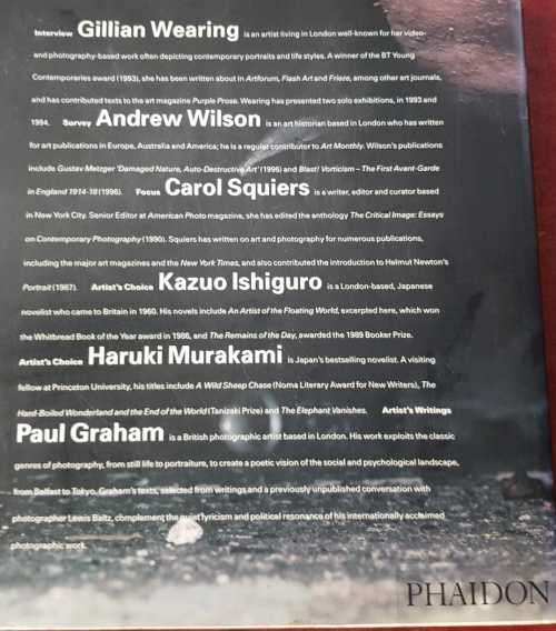 Paul Graham photogphy First Edition coffee table book