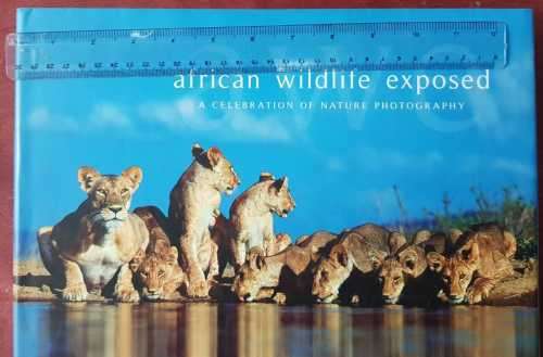 African Wildlife Exposed coffee table book hardcover, Signed