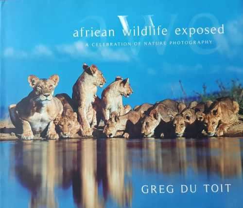 African Wildlife Exposed coffee table book hardcover, Signed