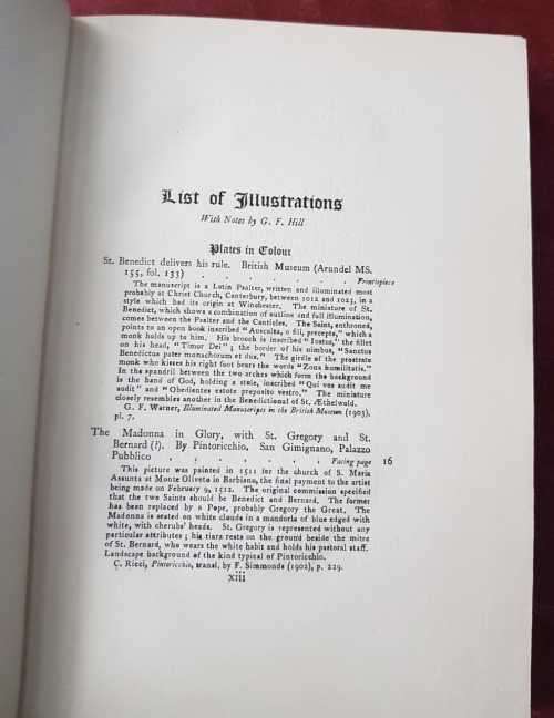 The Dialogues of St. Gregory by Gardner. colour illustrations 1911 First Edition Hardcover