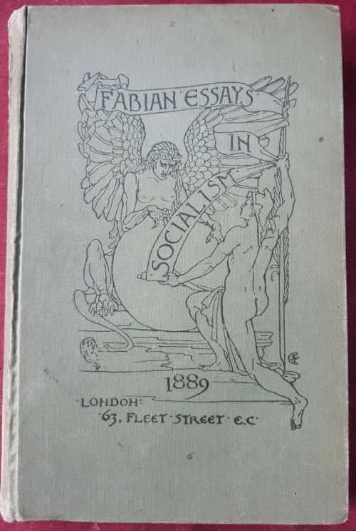 Fabian Essays in Socialism Rare very rare 1889 London 63 Fleet Street First Edition Hardcover