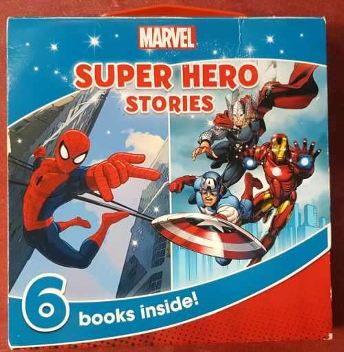 Marvel Super Hero Stories 6 book collection boxed. Hulk Spider-Man