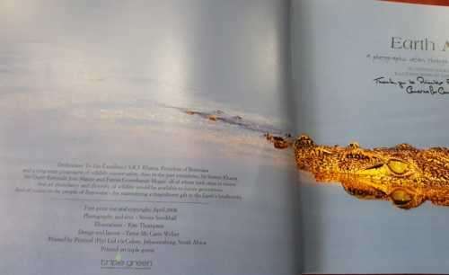 Earth Ark Signed Rare copy illustrations