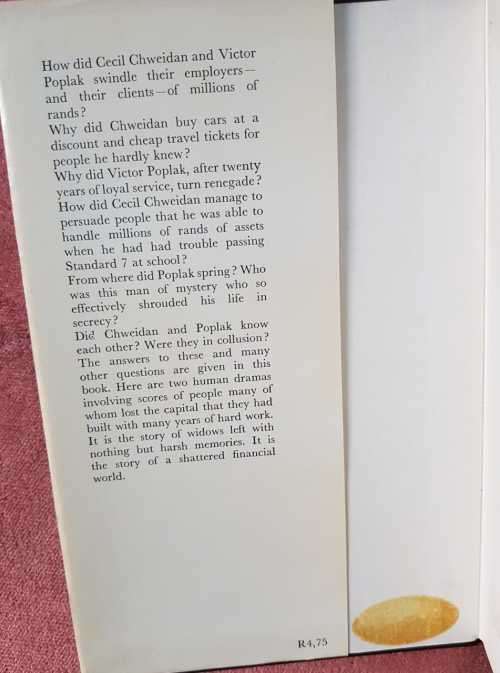 Fiddlers on the Reef by Ben Temkin First Edition Rare hardcover The Chweidan and Poplak swindles