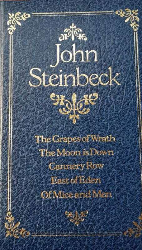 Steinbeck John Steinbeck 5 books in one Grapes of Wrath 899 pages