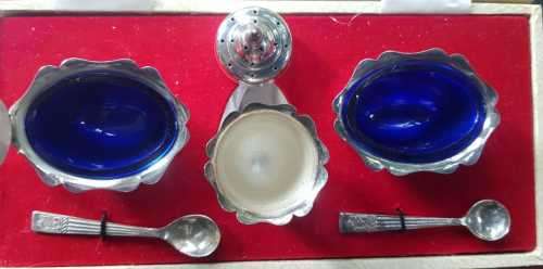 SILVER PLATED CRUET