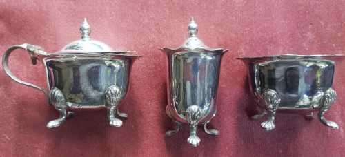 SILVER PLATED CRUET