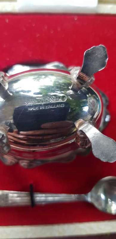 SILVER PLATED CRUET