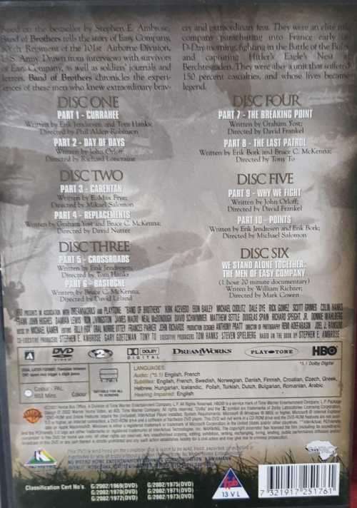 DVD Band of Brothers