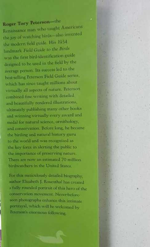 Birdwatcher The Life Roger Tory Peterson First Edition hardcover